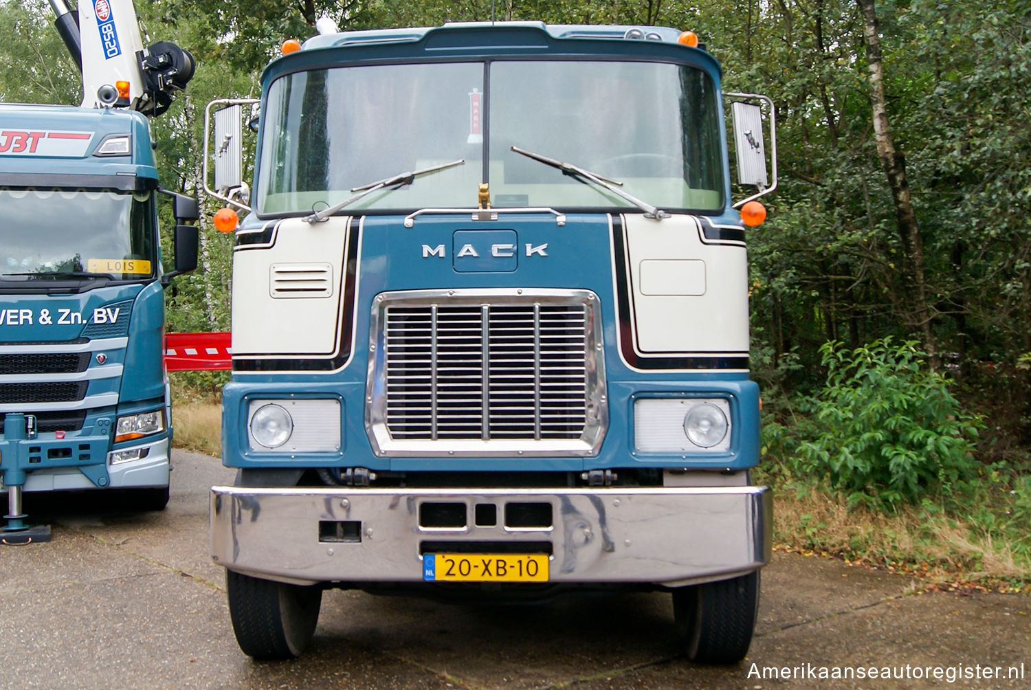 Vrachtwagens Mack F Series uit 1980